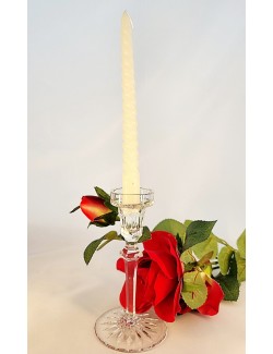 Petit bougeoir en verre