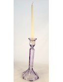 Grand bougeoir en verre