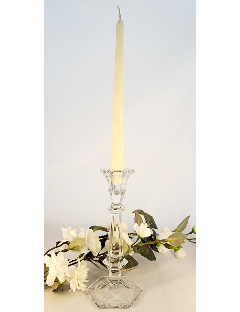 Petit bougeoir en verre