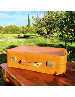 Valise en cuir