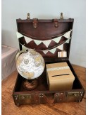 Valise vintage en bois