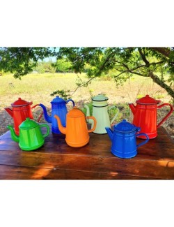 Cafetière émaillée