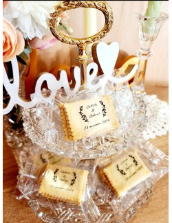 Étiquettes personnalisées biscuits