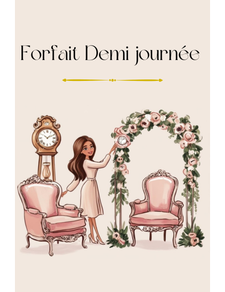 Forfait installation demi-journée Forfait installation demi-journée