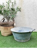 Bassine en zinc