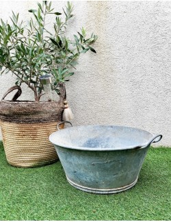Bassine en zinc