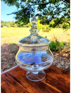 Bonbonnière en verre