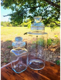 Bonbonnières en verre